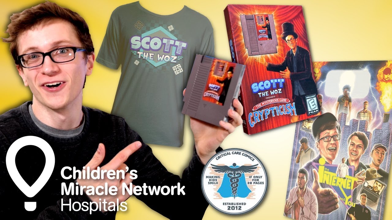 Scott The Woz Merchandise for Charity Bonanza 2020